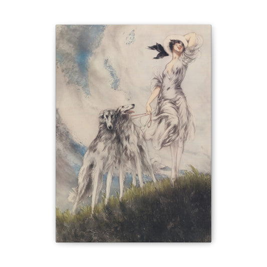 Joy of Life by Louis Icart | Museum-Quality Canvas Print | Art Deco Wall Art