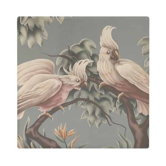 Turner Birds Ceramic Coaster Set (4pc) | Print-on-Demand Decorative Coasters