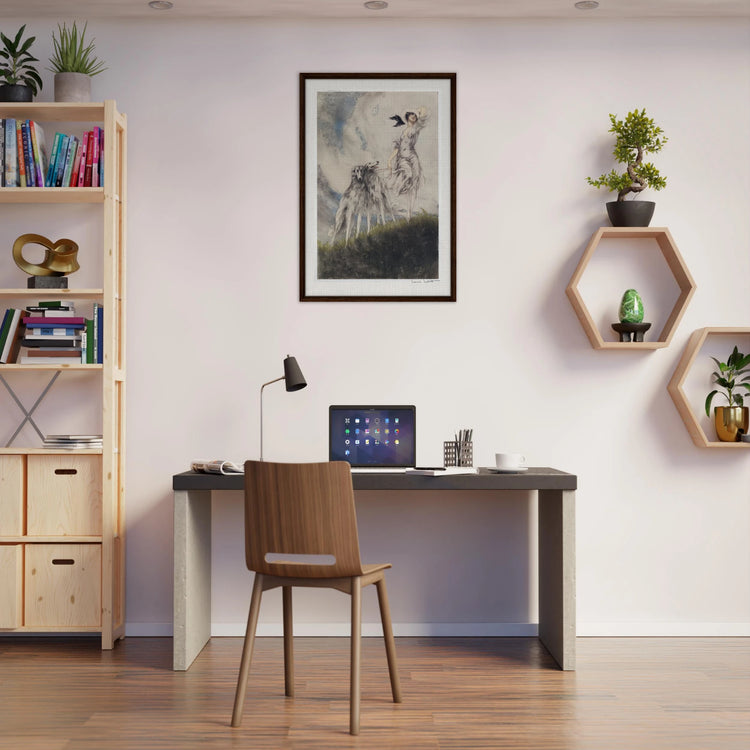 Joy of Life by Louis Icart | Framed Canvas Print | Art Deco Wall Art