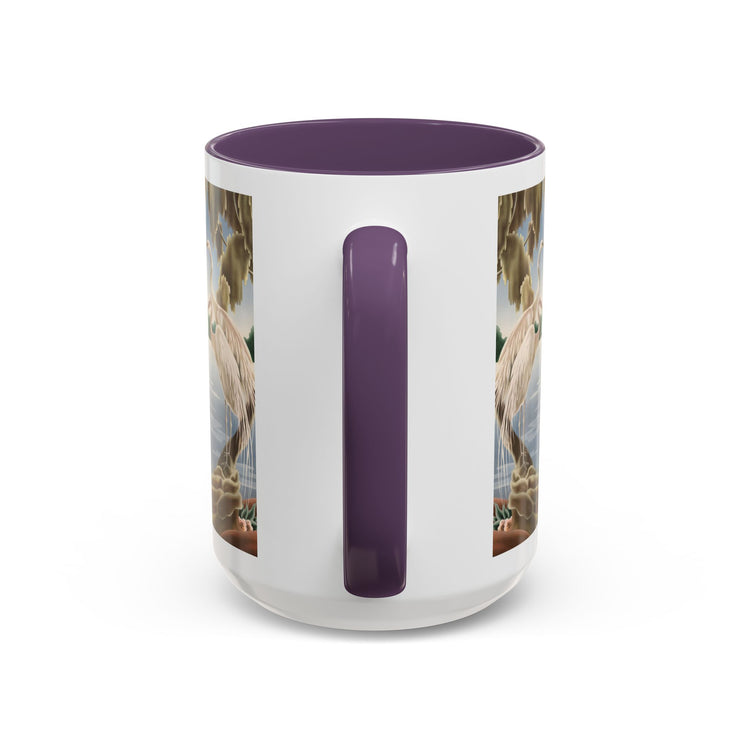 Turner Egrets Coffee Mug | Print-on-Demand Ceramic Accent Mug (11/15oz)