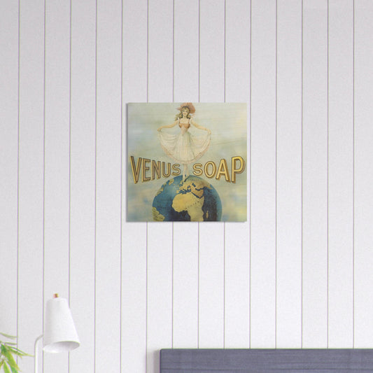 Venus Soap | Wood Print | Vintage Advertising Art