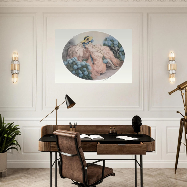 Hortense by Louis Icart | Fine Art Poster | Art Deco Wall Art