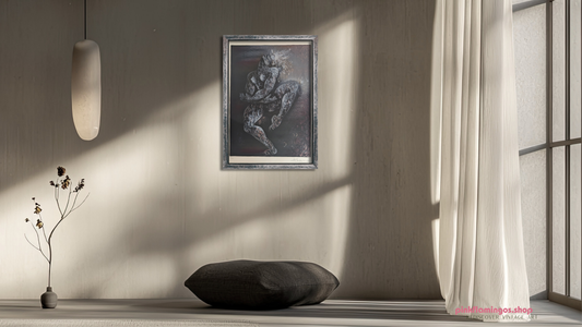 Danse by French artist Ludmilla Tcherina (1924-2004), 1967 Signed Limited Edition Lithograph