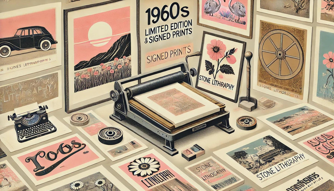 Signed & Numbered Lithographs: Artist's Proofs & Limited Edition Prints ...