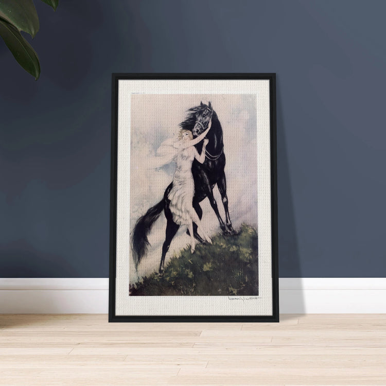 Youth by Louis Icart | Framed Canvas Print | Art Deco Wall Art