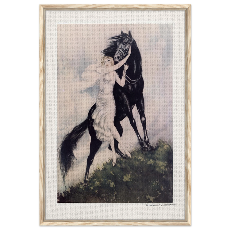 Youth by Louis Icart | Framed Canvas Print | Art Deco Wall Art