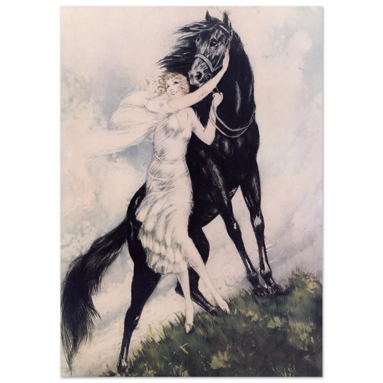 Youth by Louis Icart | Fine Art Poster | Art Deco Wall Art