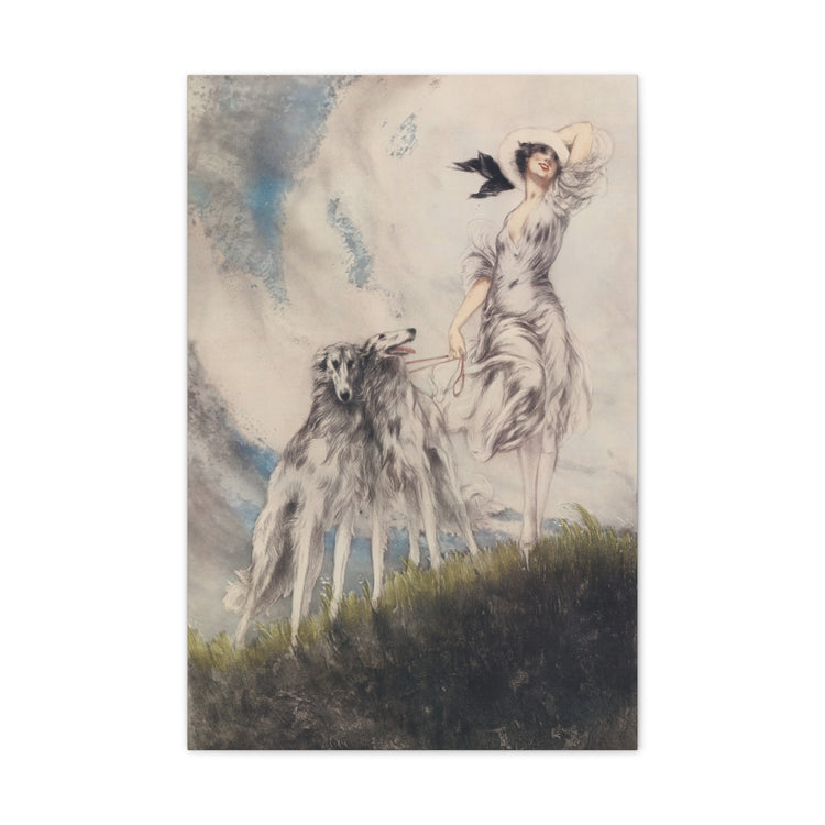 Joy of Life by Louis Icart | Museum-Quality Canvas Print | Art Deco Wall Art