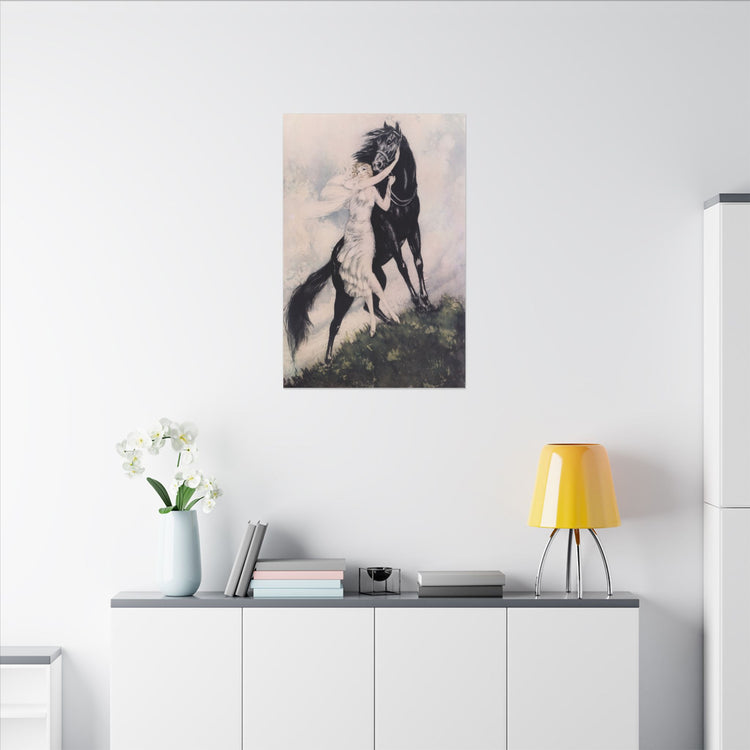 Youth by Louis Icart | Museum-Quality Canvas Print | Art Deco Wall Art