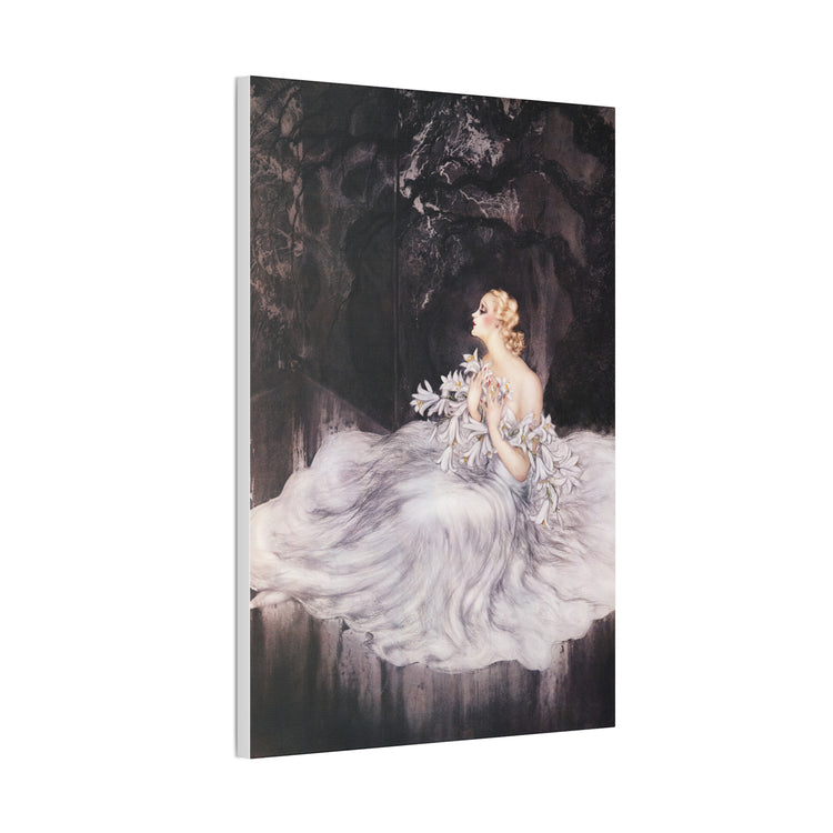Lilies by Louis Icart | Museum-Quality Canvas Print | Art Deco Wall Art
