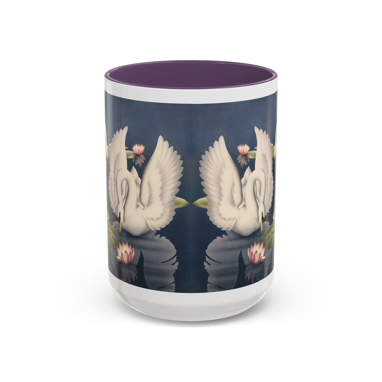 Turner Swans and Lillies Coffee Mug | Print-on-Demand Ceramic Accent Mug (11/15oz)