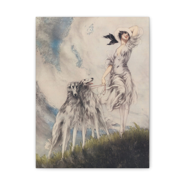 Joy of Life by Louis Icart | Museum-Quality Canvas Print | Art Deco Wall Art
