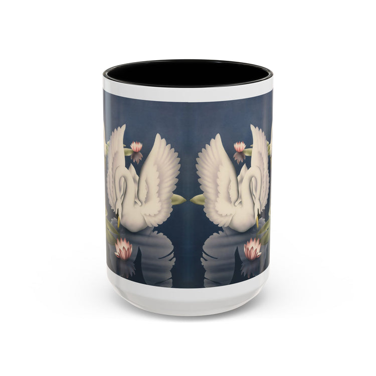 Turner Swans and Lillies Coffee Mug | Print-on-Demand Ceramic Accent Mug (11/15oz)