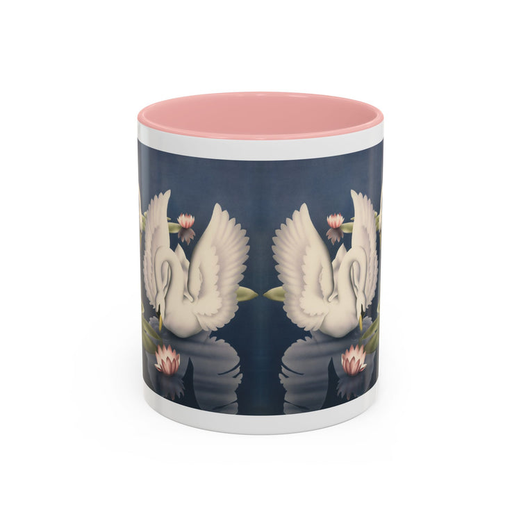 Turner Swans and Lillies Coffee Mug | Print-on-Demand Ceramic Accent Mug (11/15oz)