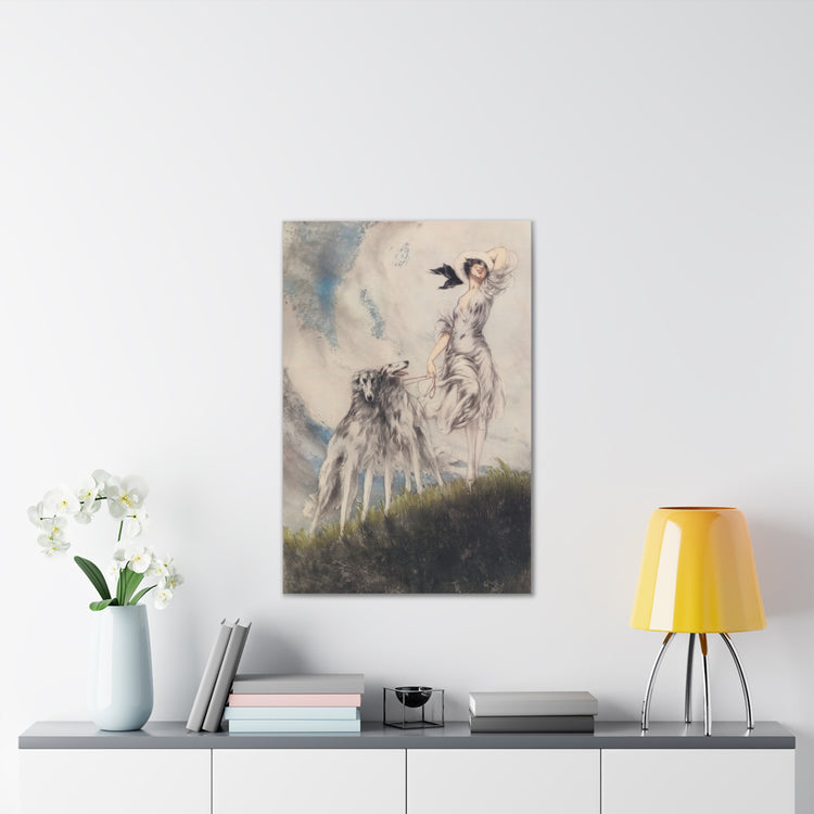 Joy of Life by Louis Icart | Museum-Quality Canvas Print | Art Deco Wall Art