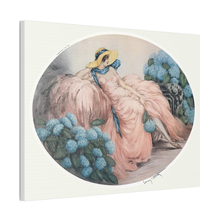 Hortense by Louis Icart | Museum-Quality Canvas Print | Art Deco Wall Art