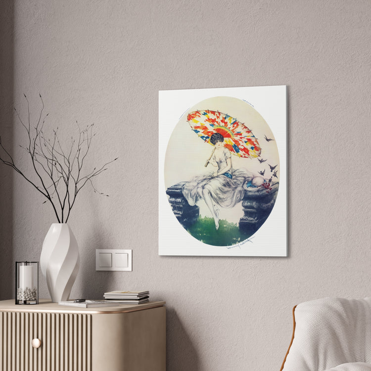 Parasol by Louis Icart | Museum-Quality Canvas Print | Art Deco Wall Art