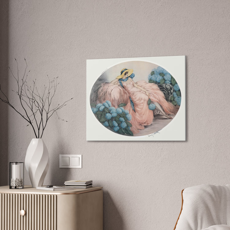 Hortense by Louis Icart | Museum-Quality Canvas Print | Art Deco Wall Art
