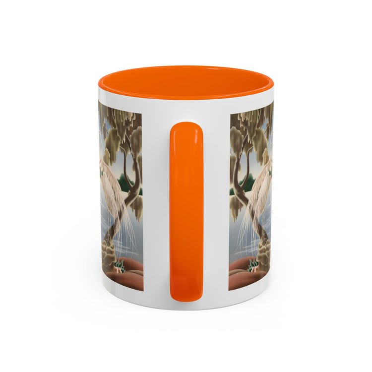 Turner Egrets Coffee Mug | Print-on-Demand Ceramic Accent Mug (11/15oz)