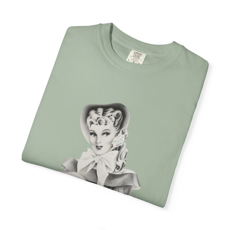 "White Silence is Violence" Vintage Portrait Tee | Activist Apparel | Garment-Dyed Heavyweight Crewneck