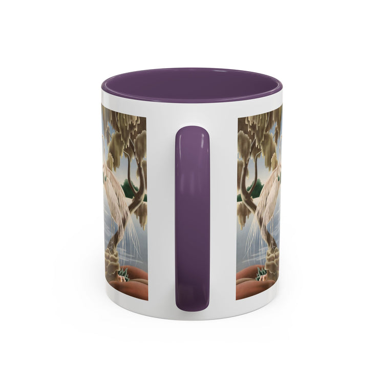 Turner Egrets Coffee Mug | Print-on-Demand Ceramic Accent Mug (11/15oz)