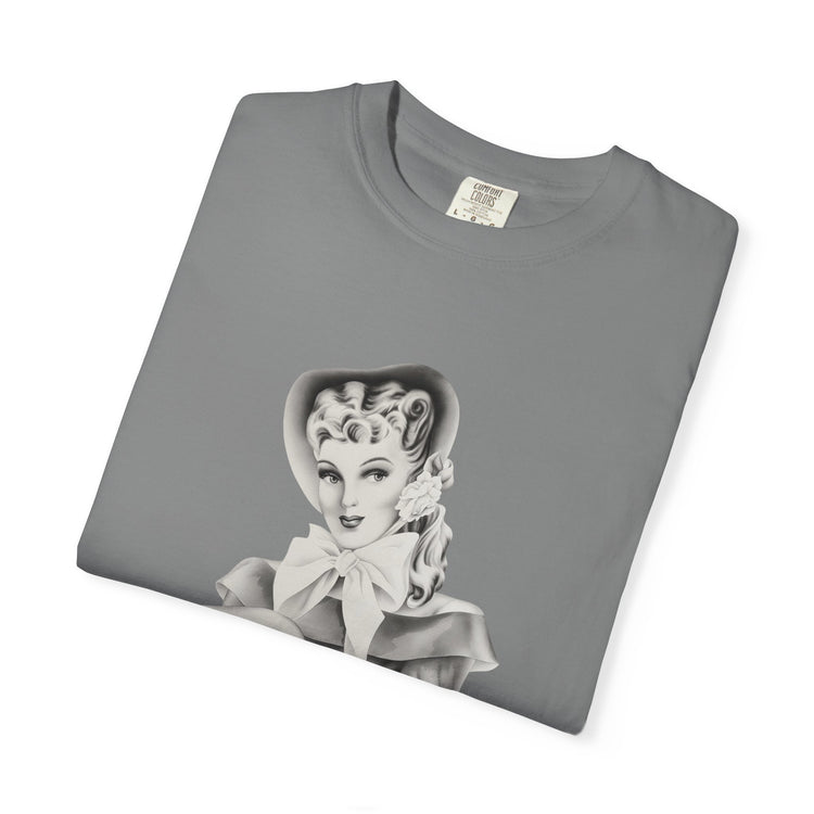 "White Silence is Violence" Vintage Portrait Tee | Activist Apparel | Garment-Dyed Heavyweight Crewneck