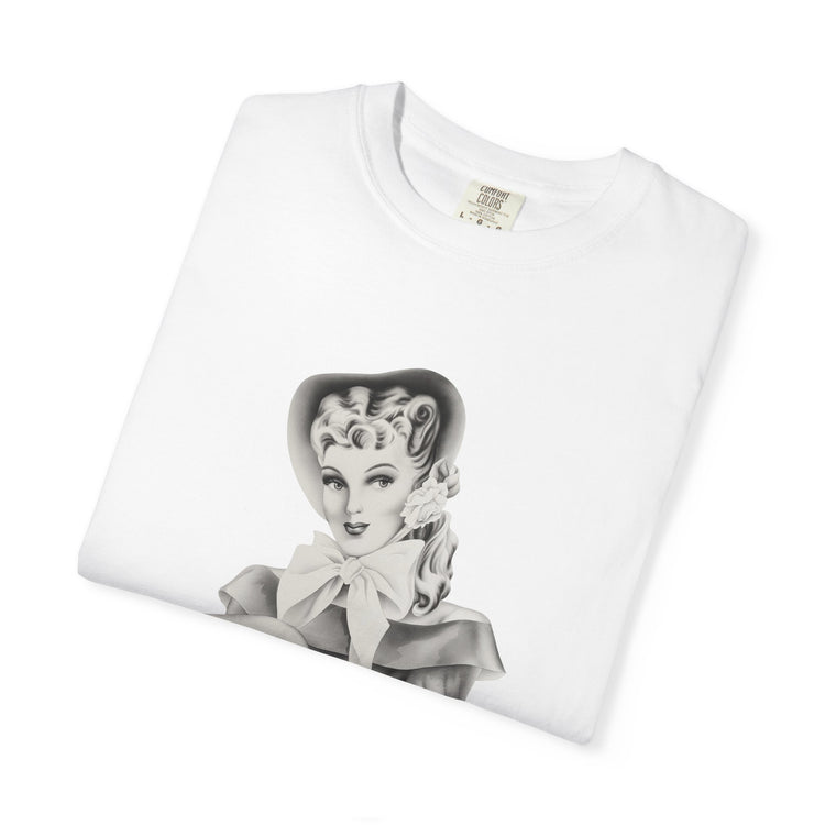 "White Silence is Violence" Vintage Portrait Tee | Activist Apparel | Garment-Dyed Heavyweight Crewneck