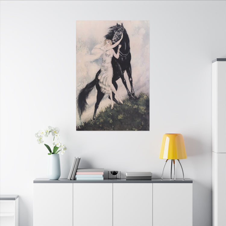 Youth by Louis Icart | Museum-Quality Canvas Print | Art Deco Wall Art