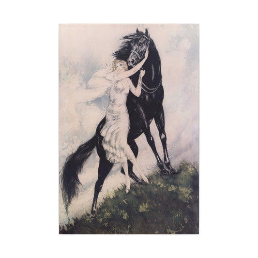 Youth by Louis Icart | Museum-Quality Canvas Print | Art Deco Wall Art