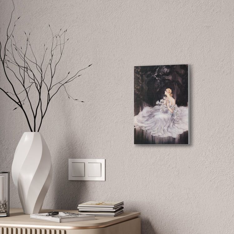 Lilies by Louis Icart | Museum-Quality Canvas Print | Art Deco Wall Art