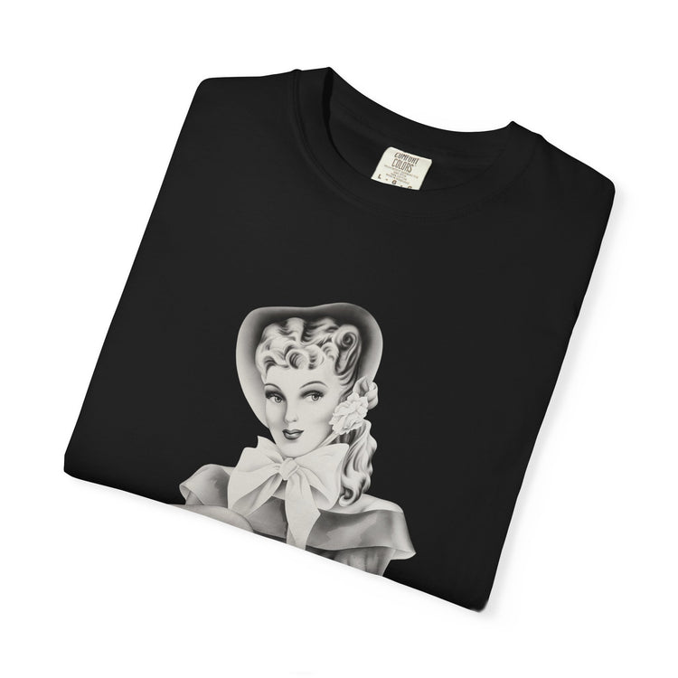 "White Silence is Violence" Vintage Portrait Tee | Activist Apparel | Garment-Dyed Heavyweight Crewneck
