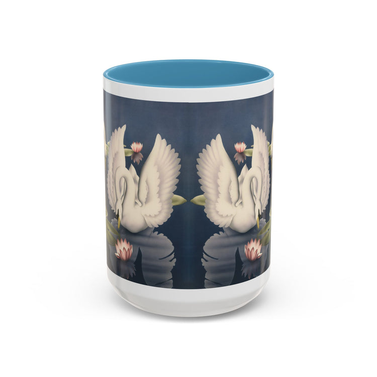 Turner Swans and Lillies Coffee Mug | Print-on-Demand Ceramic Accent Mug (11/15oz)