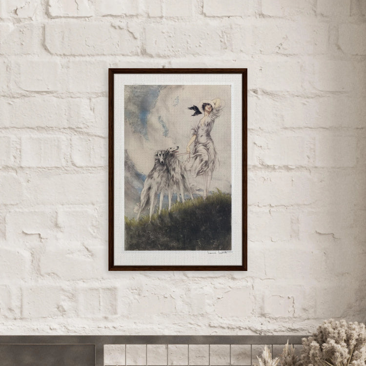 Joy of Life by Louis Icart | Framed Canvas Print | Art Deco Wall Art