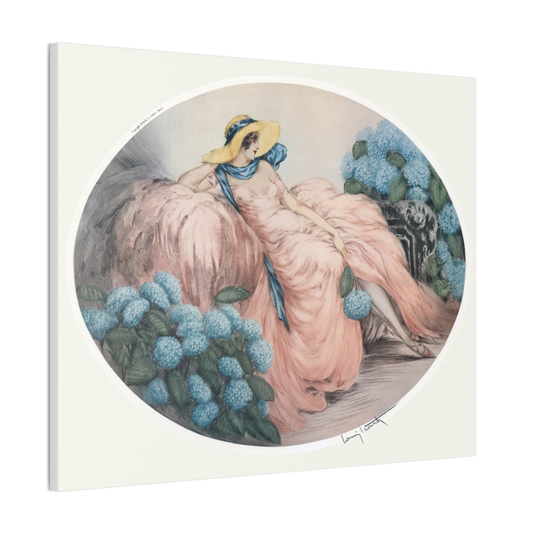 Hortense by Louis Icart | Museum-Quality Canvas Print | Art Deco Wall Art