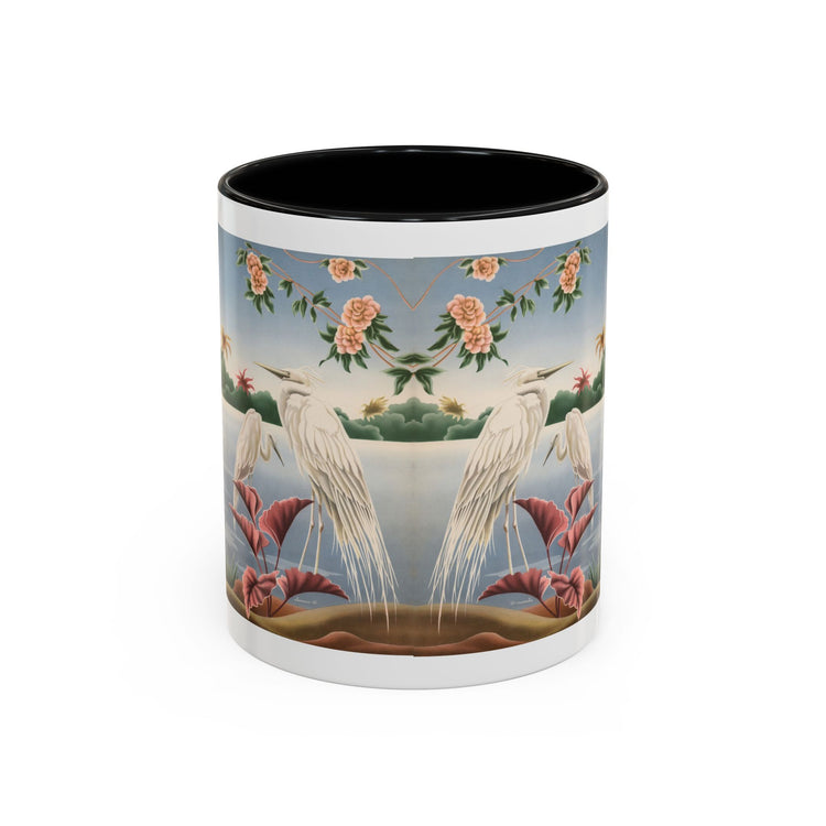Turner Egrets Coffee Mug | Print-on-Demand Ceramic Accent Mug (11/15oz)