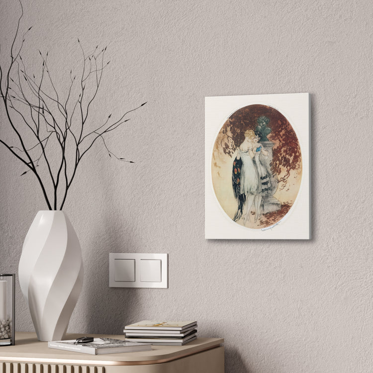 Secrets by Louis Icart | Museum-Quality Canvas Print | Art Deco Wall Art