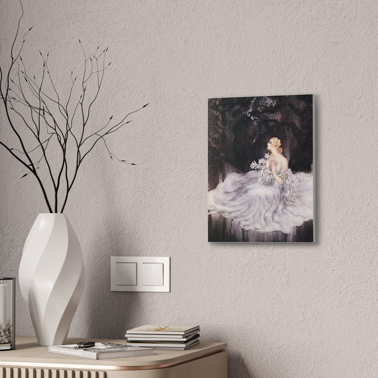 Lilies by Louis Icart | Museum-Quality Canvas Print | Art Deco Wall Art