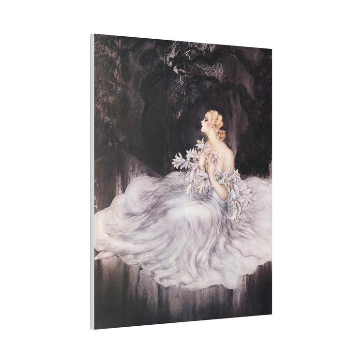 Lilies by Louis Icart | Museum-Quality Canvas Print | Art Deco Wall Art