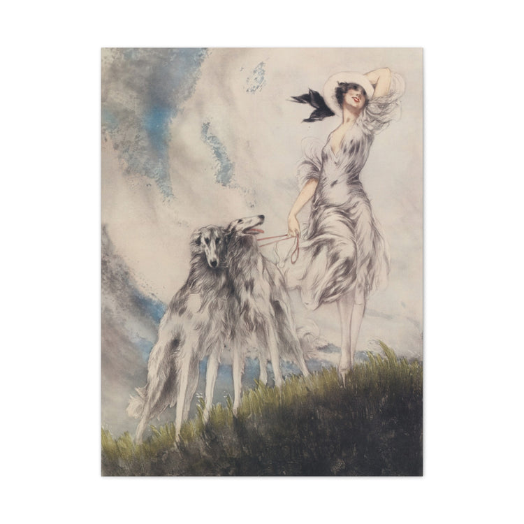 Joy of Life by Louis Icart | Museum-Quality Canvas Print | Art Deco Wall Art