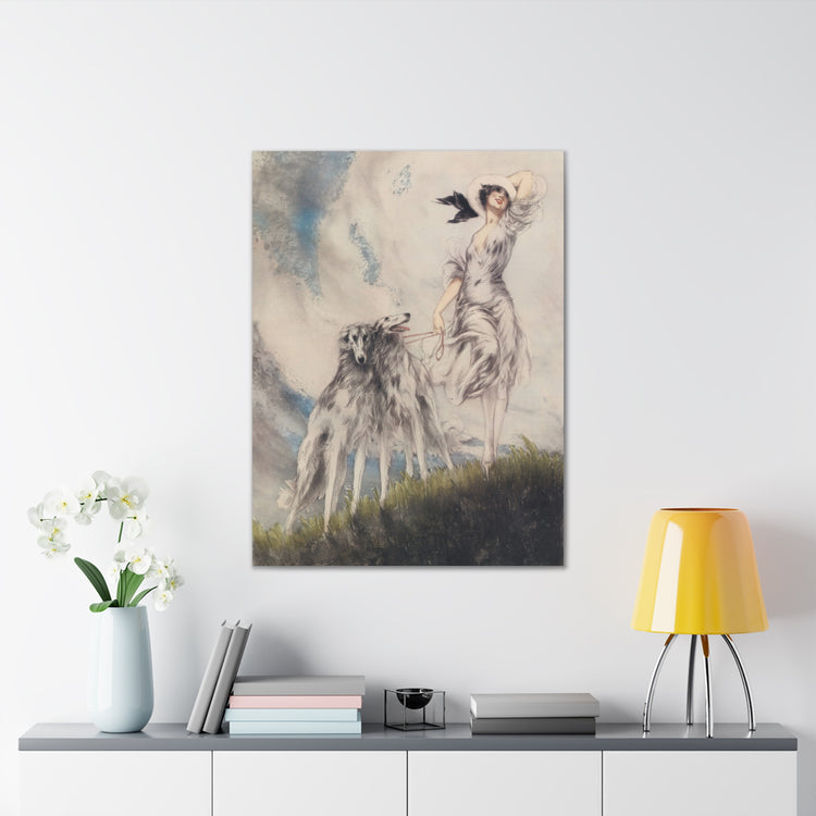 Joy of Life by Louis Icart | Museum-Quality Canvas Print | Art Deco Wall Art