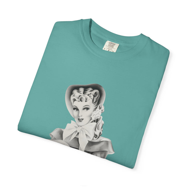 "White Silence is Violence" Vintage Portrait Tee | Activist Apparel | Garment-Dyed Heavyweight Crewneck