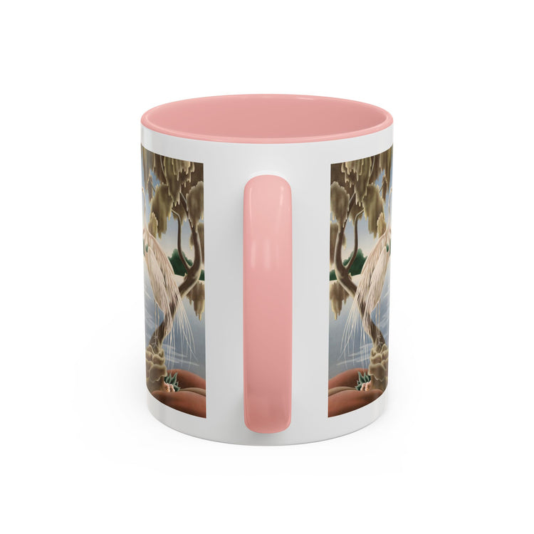 Turner Egrets Coffee Mug | Print-on-Demand Ceramic Accent Mug (11/15oz)