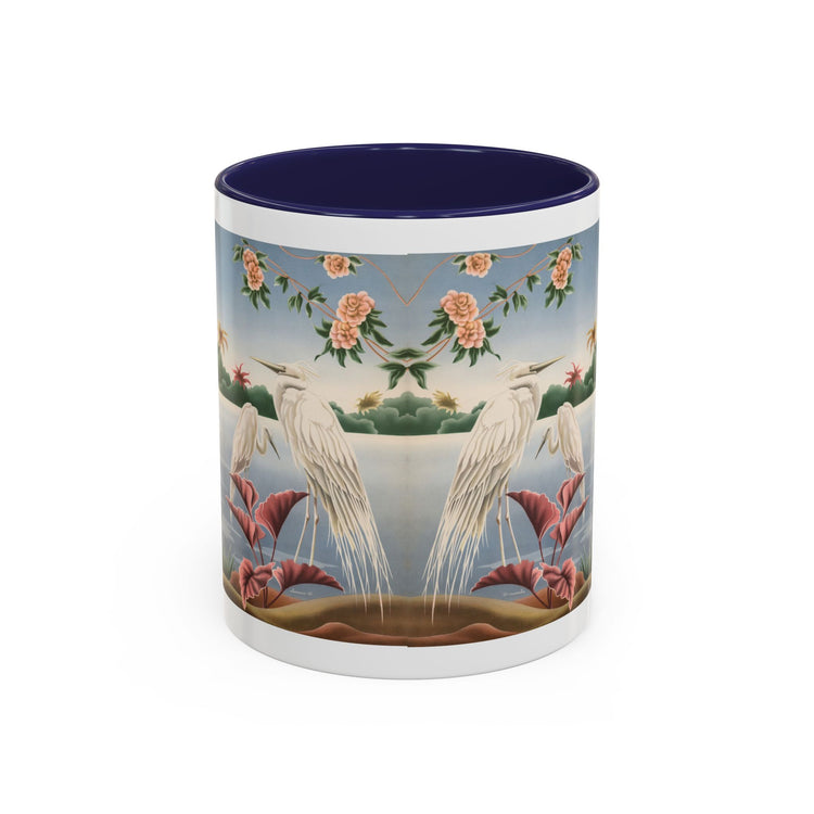 Turner Egrets Coffee Mug | Print-on-Demand Ceramic Accent Mug (11/15oz)