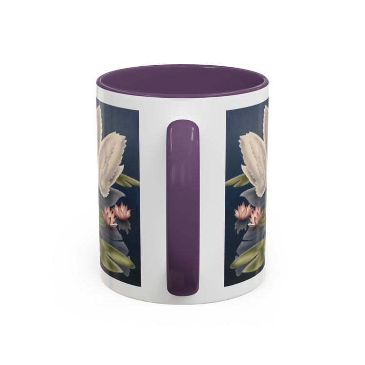 Turner Swans and Lillies Coffee Mug | Print-on-Demand Ceramic Accent Mug (11/15oz)