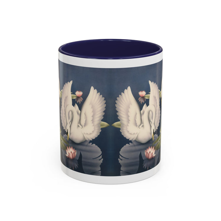 Turner Swans and Lillies Coffee Mug | Print-on-Demand Ceramic Accent Mug (11/15oz)
