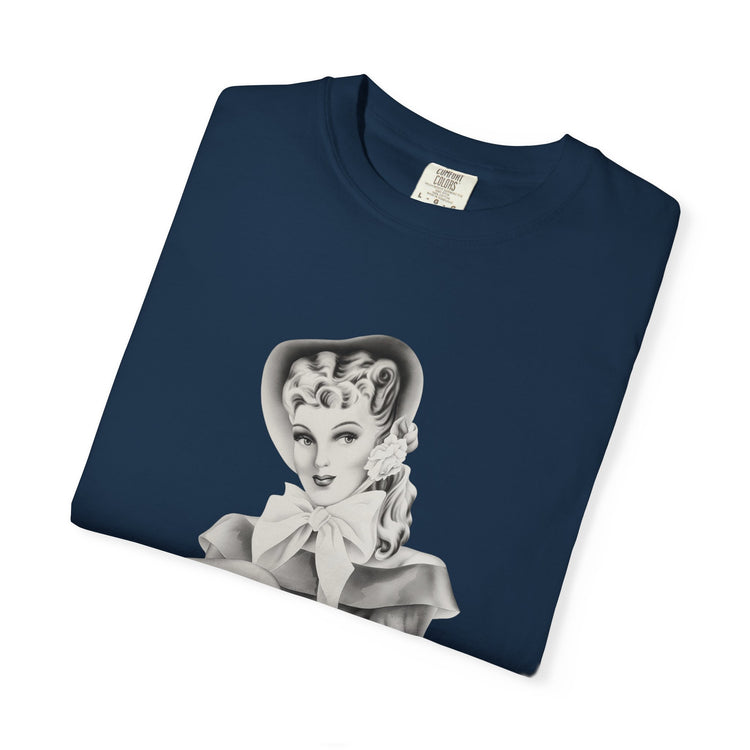 "White Silence is Violence" Vintage Portrait Tee | Activist Apparel | Garment-Dyed Heavyweight Crewneck