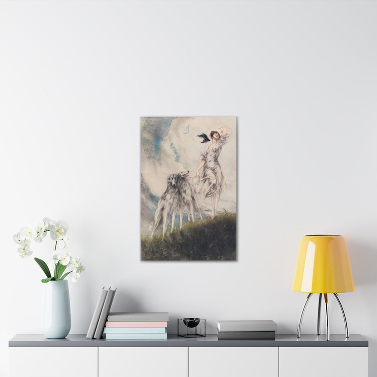Joy of Life by Louis Icart | Museum-Quality Canvas Print | Art Deco Wall Art