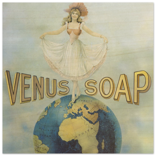 Venus Soap | Wood Print | Vintage Advertising Art