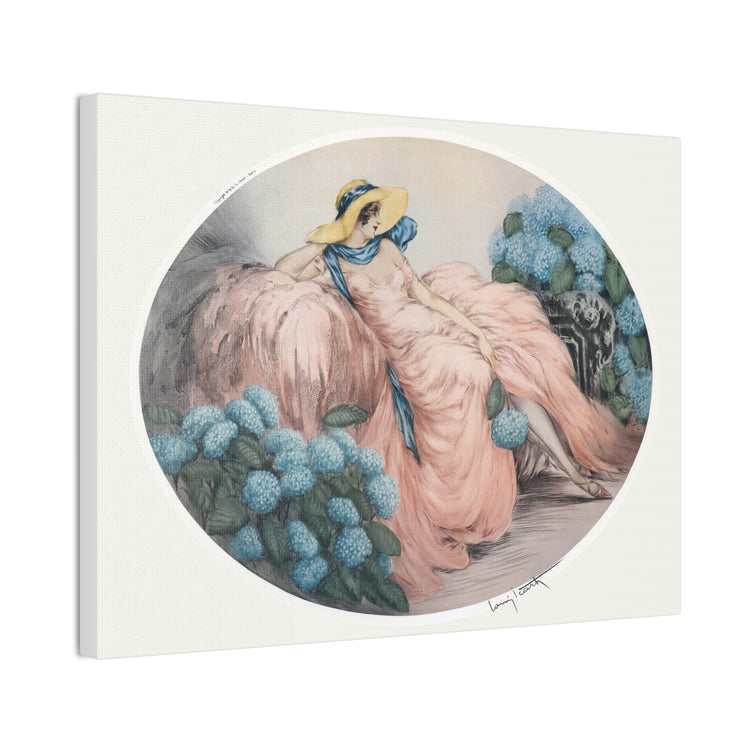 Hortense by Louis Icart | Museum-Quality Canvas Print | Art Deco Wall Art