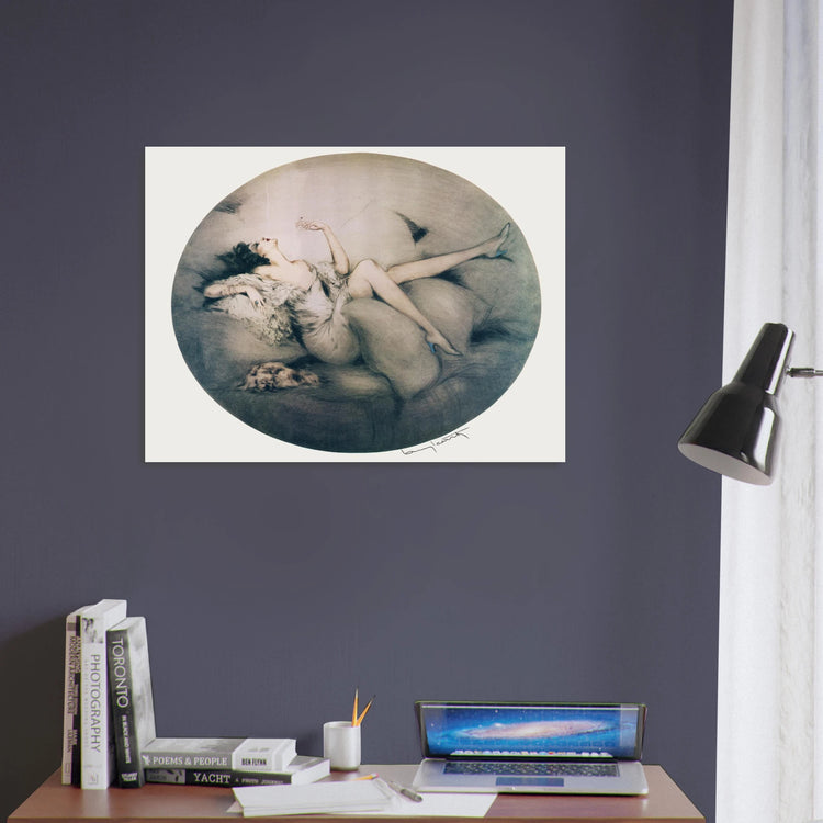 Cigarette Memories by Louis Icart | Fine Art Poster | Art Deco Wall Art